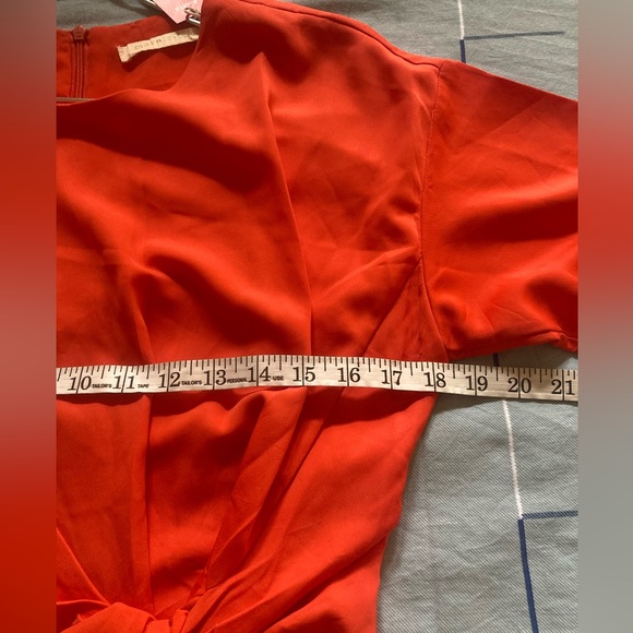 twisted knot ,split front midi dress NWT - Picture 5 of 13